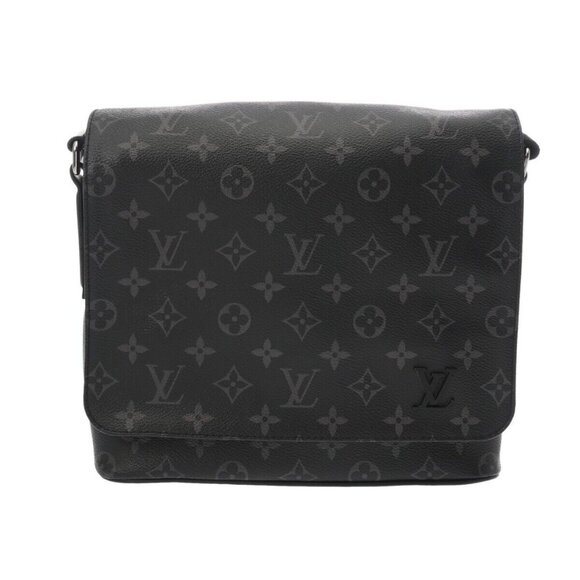 LOUIS VUITTON Monogram Eclipse District PM NM Black/Noir/Gray 800000135472000 - Picture 1 of 9